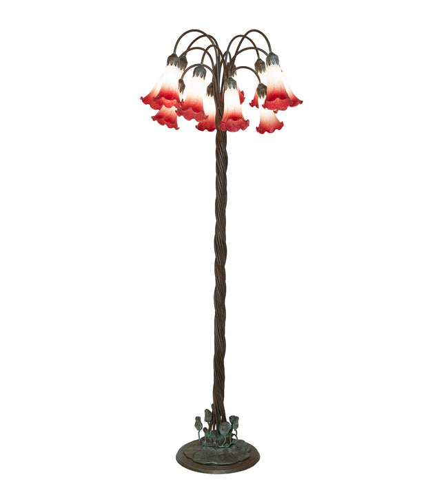 Meyda Tiffany 262113 12 Light Floor Lamp, Bronze