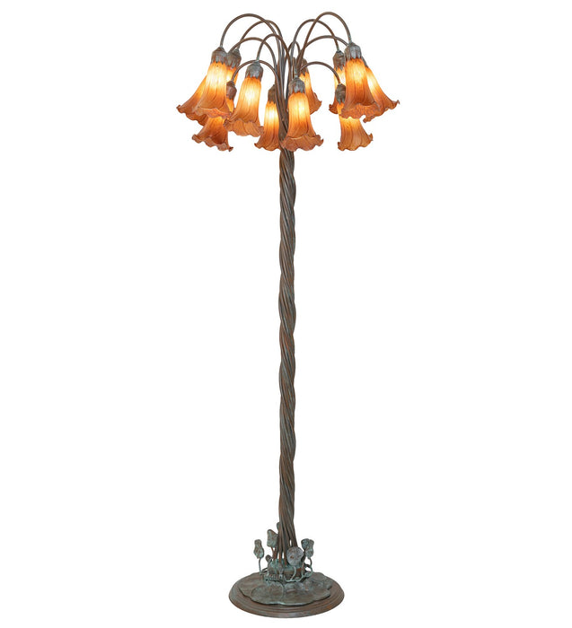 Meyda Tiffany 262114 12 Light Floor Lamp, Bronze