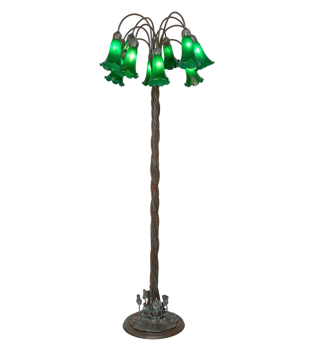 Meyda Tiffany 262115 12 Light Floor Lamp, Bronze