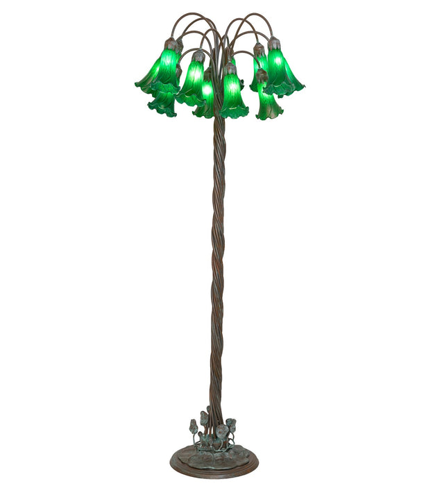 Meyda Tiffany 262115 12 Light Floor Lamp, Bronze