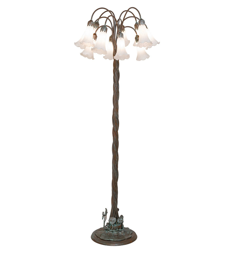Meyda Tiffany 262116 12 Light Floor Lamp, Bronze