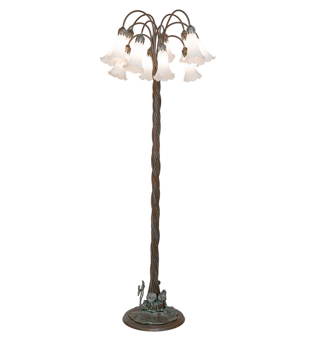 Meyda Tiffany 262116 12 Light Floor Lamp, Bronze