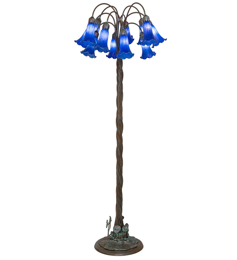 Meyda Tiffany 262117 12 Light Floor Lamp, Bronze