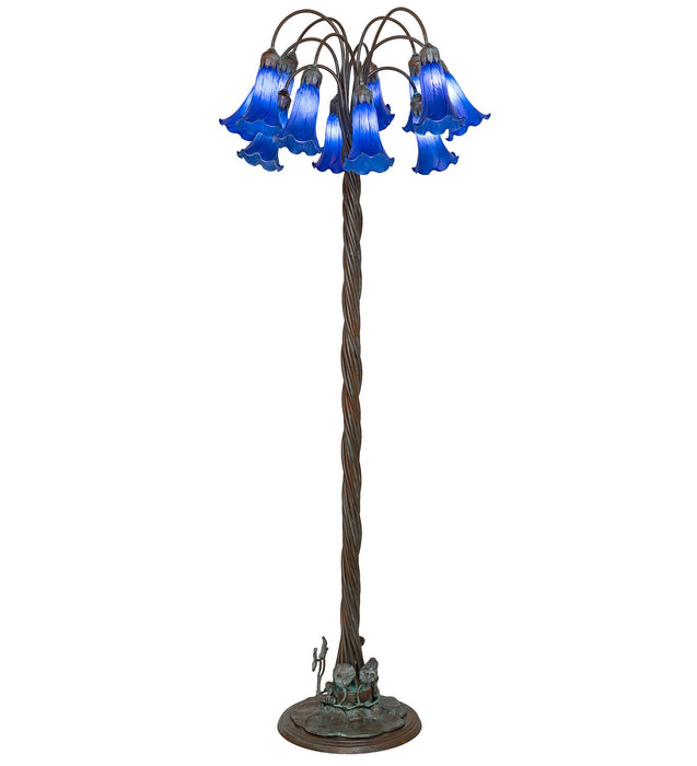 Meyda Tiffany 262117 12 Light Floor Lamp, Bronze