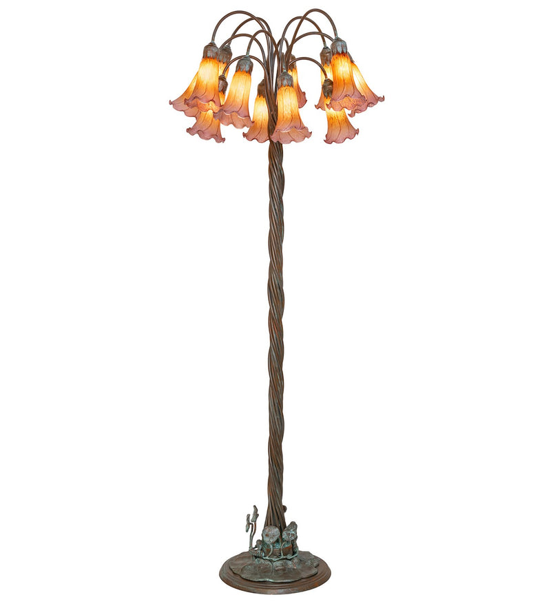 Meyda Tiffany 262118 12 Light Floor Lamp, Bronze