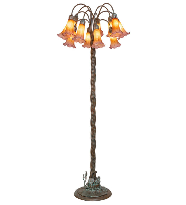 Meyda Tiffany 262118 12 Light Floor Lamp, Bronze