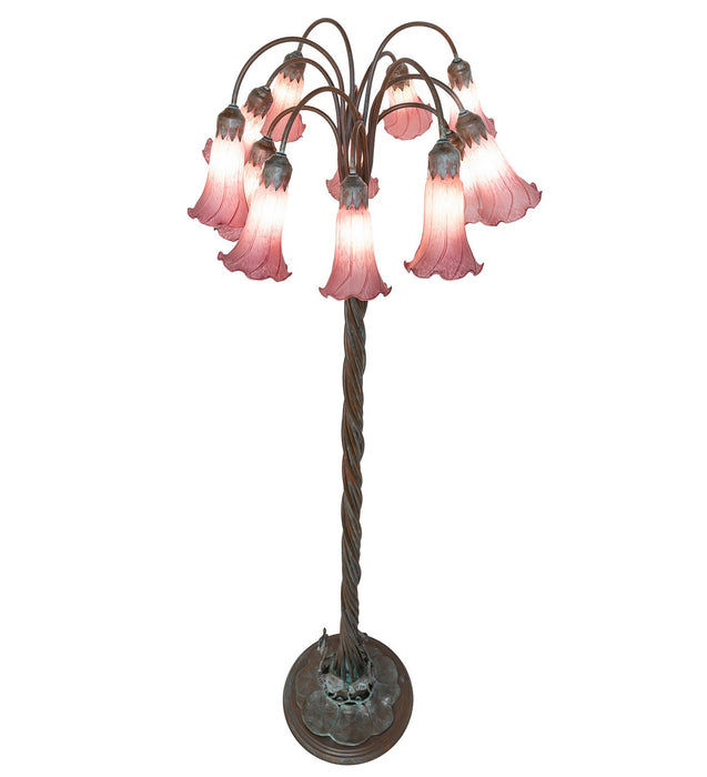 Meyda Tiffany 262120 12 Light Floor Lamp, Bronze