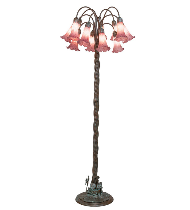 Meyda Tiffany 262120 12 Light Floor Lamp, Bronze