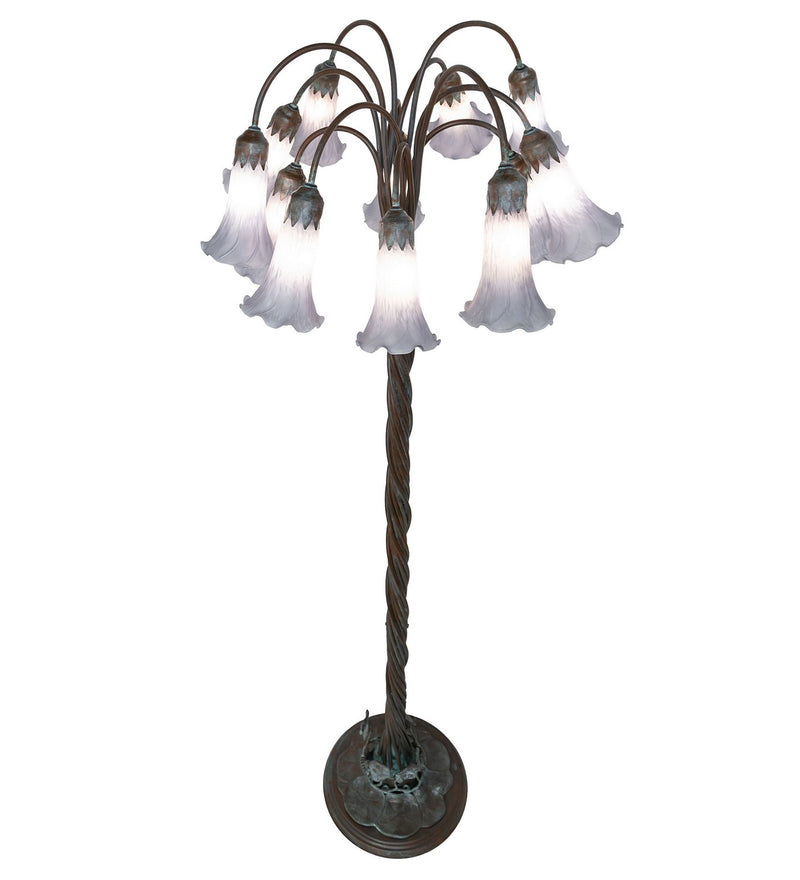 Meyda Tiffany 262121 12 Light Floor Lamp, Bronze