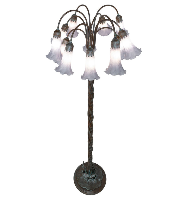 Meyda Tiffany 262121 12 Light Floor Lamp, Bronze