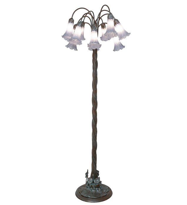Meyda Tiffany 262121 12 Light Floor Lamp, Bronze