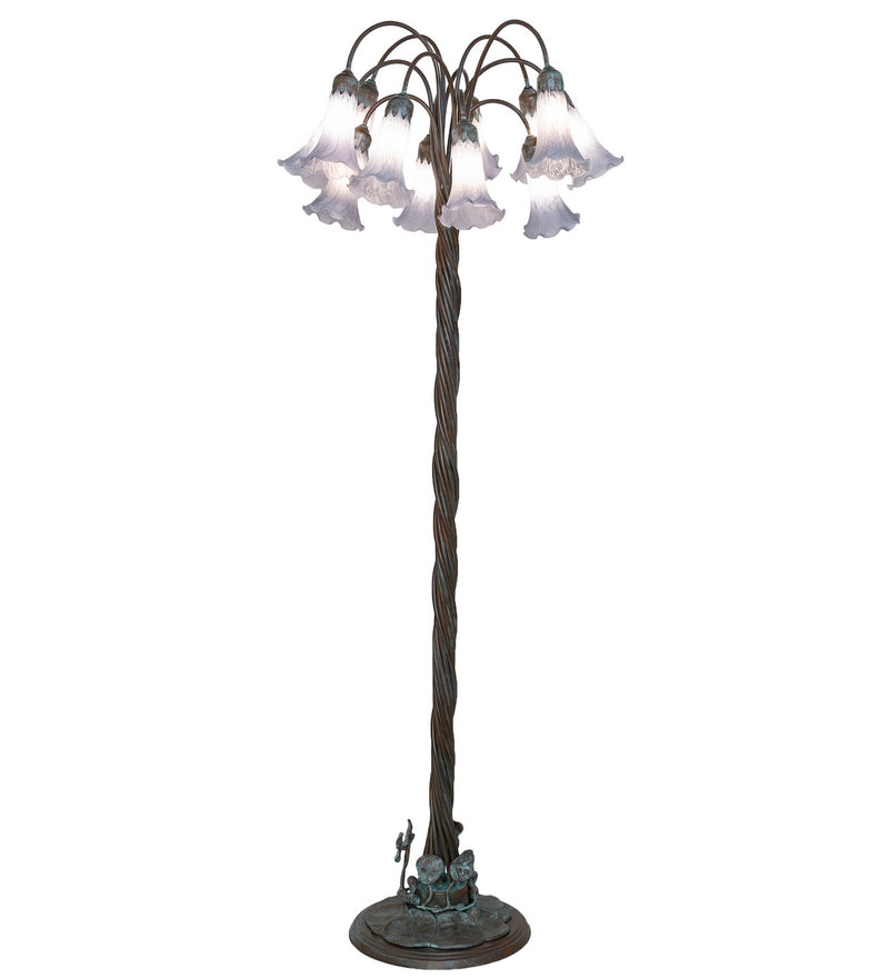 Meyda Tiffany 262121 12 Light Floor Lamp, Bronze