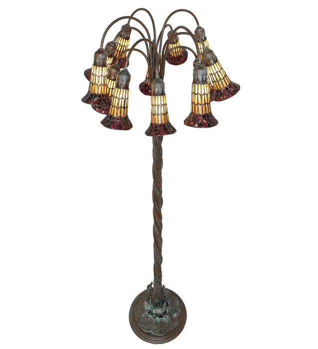 Meyda Tiffany 262123 12 Light Floor Lamp, Bronze