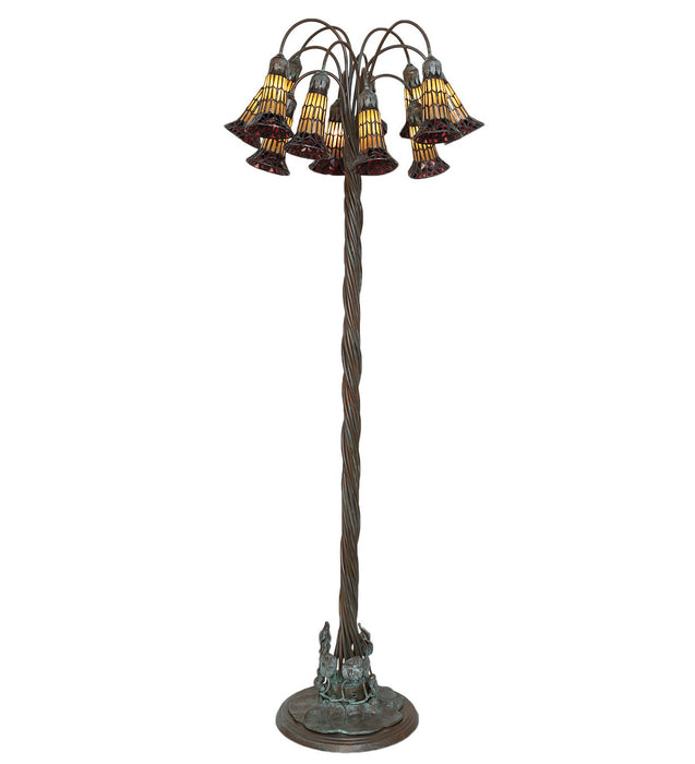 Meyda Tiffany 262123 12 Light Floor Lamp, Bronze