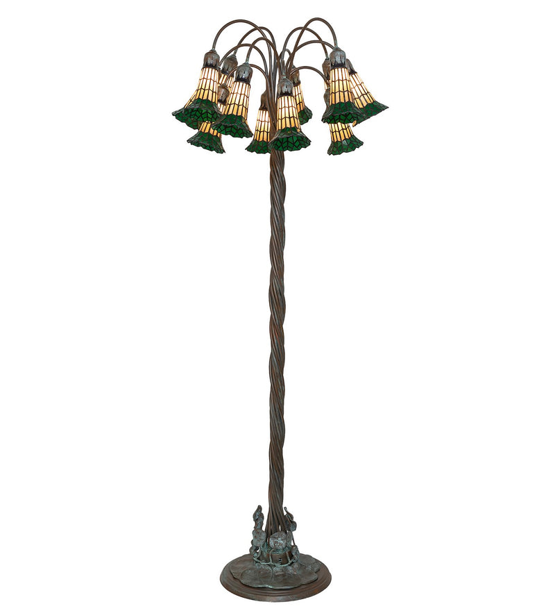 Meyda Tiffany 262124 12 Light Floor Lamp, Bronze