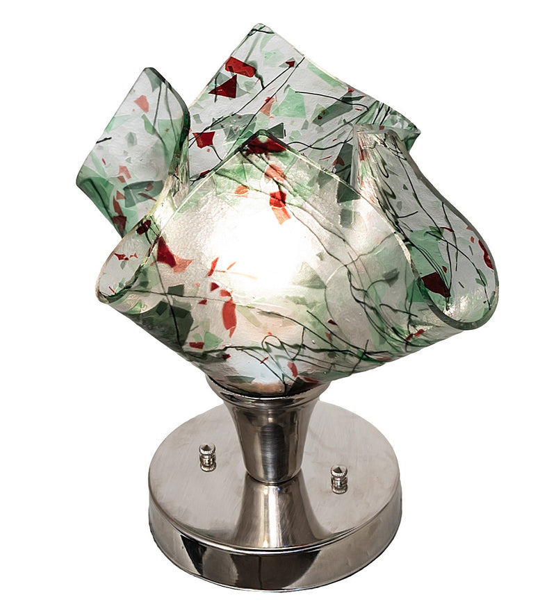 Meyda Tiffany 262876 One Light Accent Lamp, Nickel