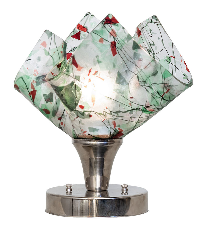 Meyda Tiffany 262876 One Light Accent Lamp, Nickel