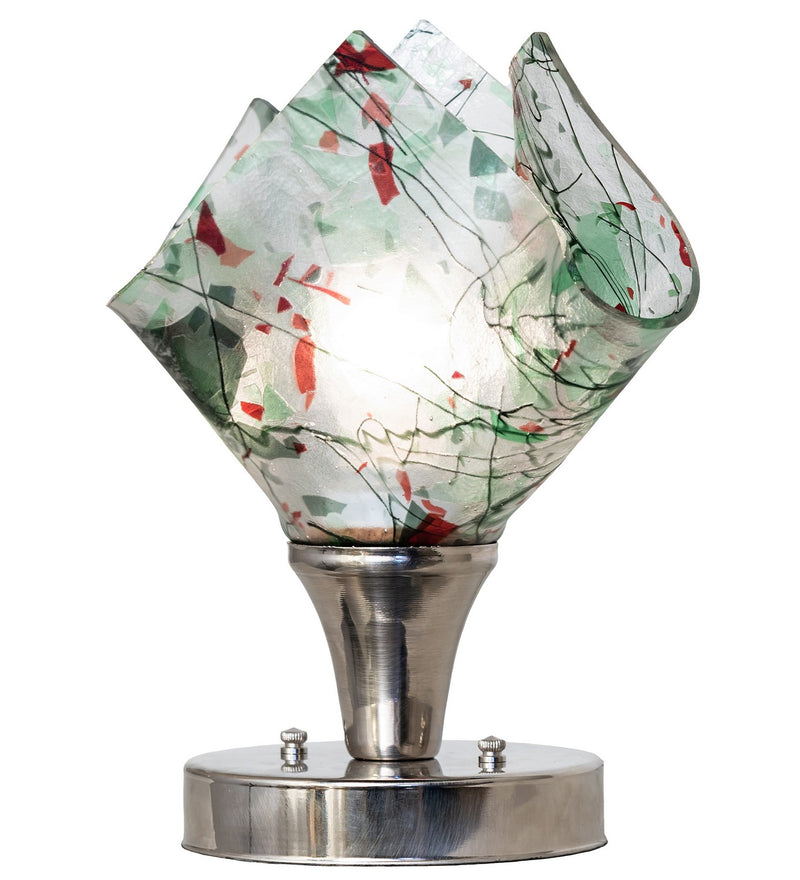 Meyda Tiffany 262876 One Light Accent Lamp, Nickel