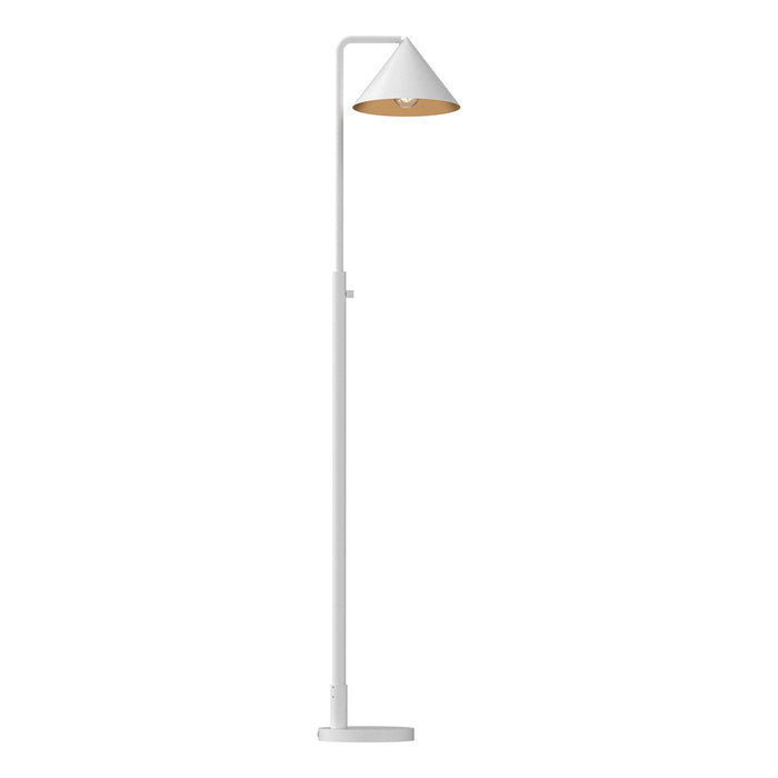 Alora FL485058WH One Light Floor Lamp, White