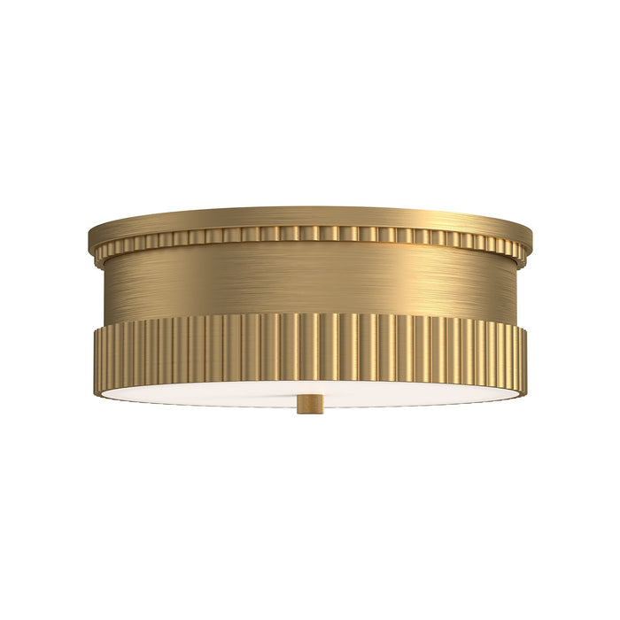 Alora FM416114BG Three Light Flush Mount, Brushed Gold