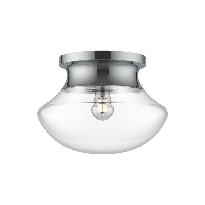 Alora FM464012CH One Light Flush Mount, Chrome