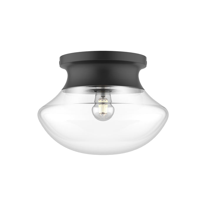 Alora FM464012MB One Light Flush Mount, Matte Black