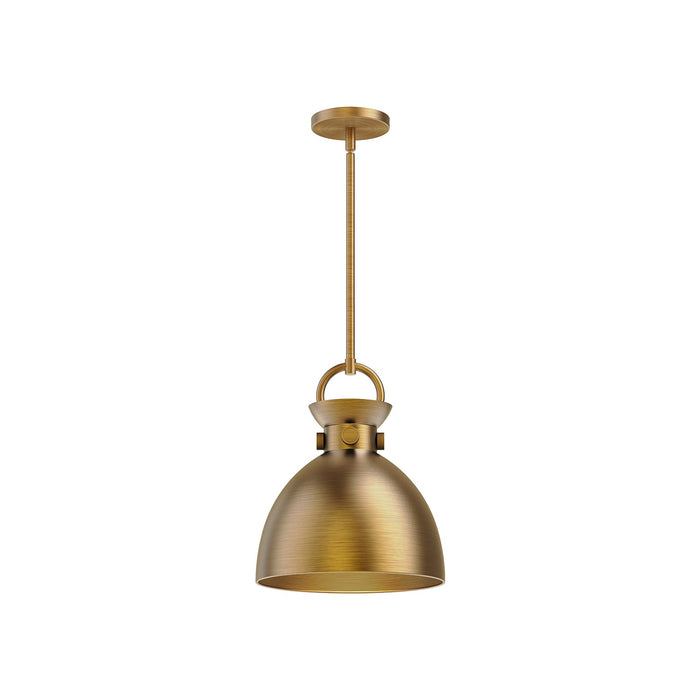 Alora PD411311AG One Light Pendant, Aged Gold