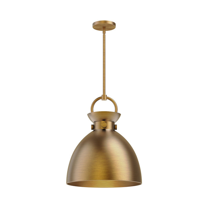Alora PD411314AG One Light Pendant, Aged Gold