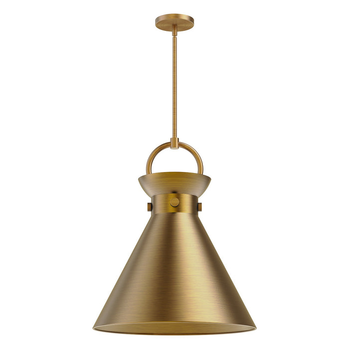 Alora PD412018AG One Light Pendant, Aged Gold
