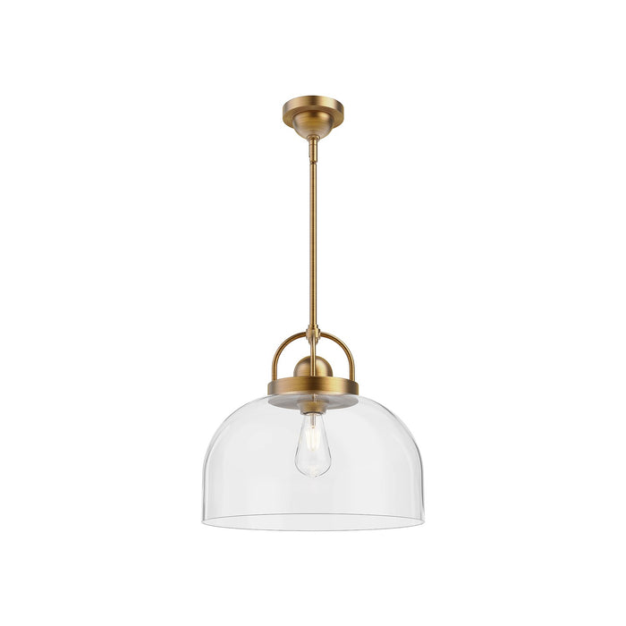 Alora PD461101AG One Light Pendant, Aged Gold