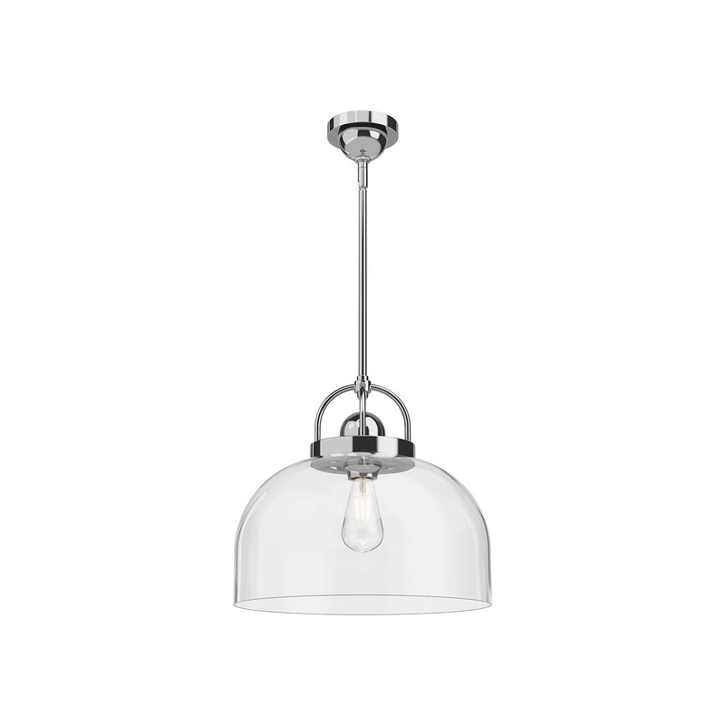 Alora PD461101CH One Light Pendant, Chrome