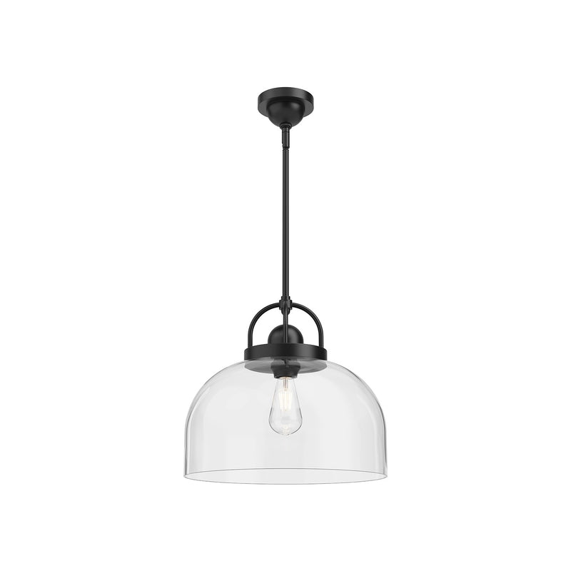 Alora PD461101MB One Light Pendant, Matte Black