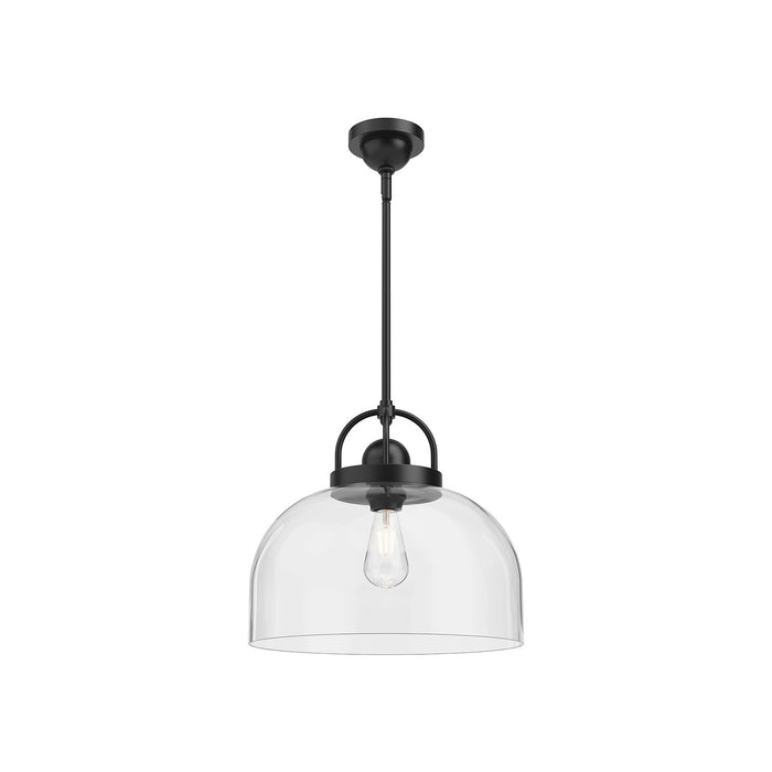 Alora PD461101MB One Light Pendant, Matte Black