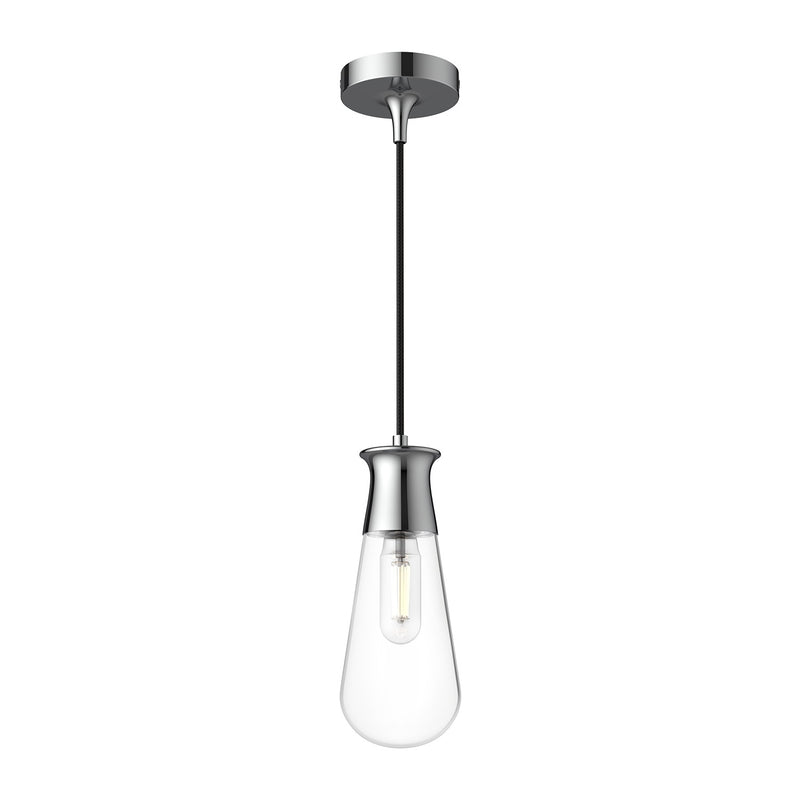 Alora PD464001CH One Light Pendant, Chrome