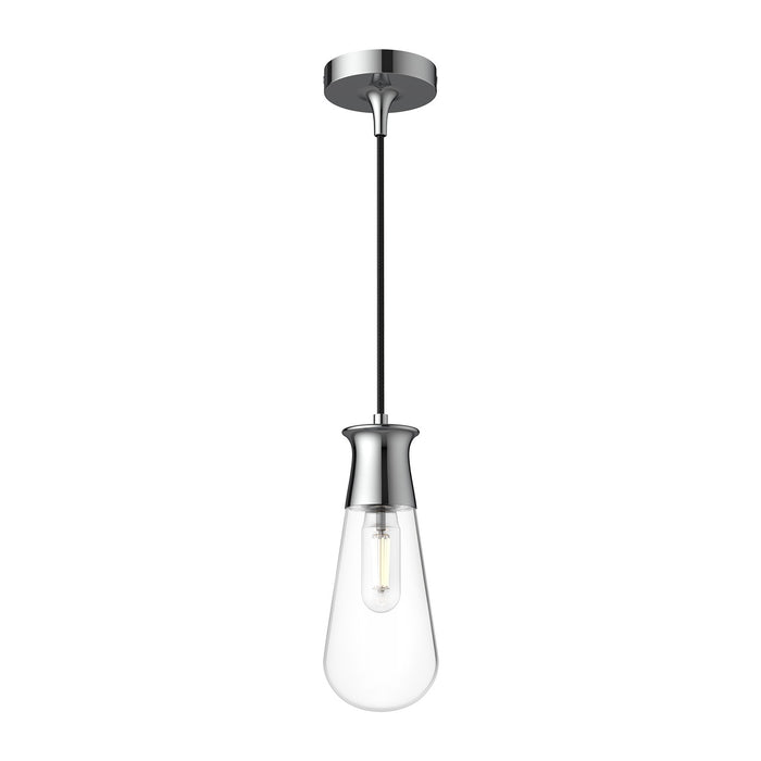 Alora PD464001CH One Light Pendant, Chrome