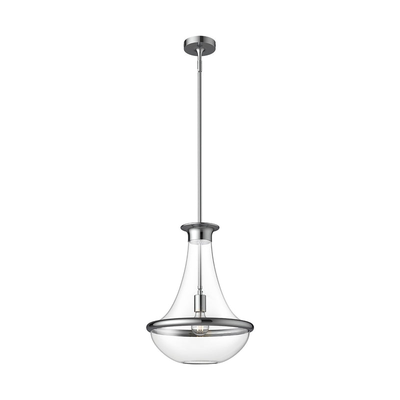 Alora PD464014CH One Light Pendant, Chrome