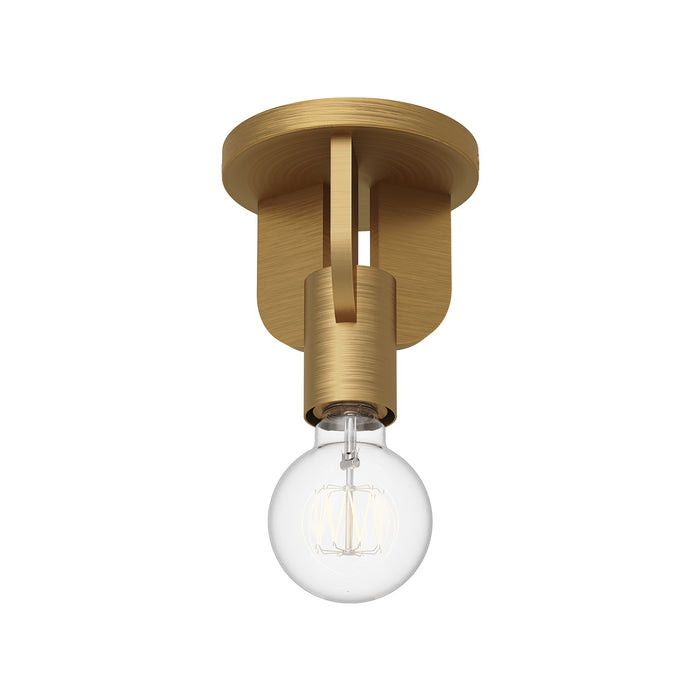 Alora SF607001AG One Light Semi-Flush Mount, Aged Gold