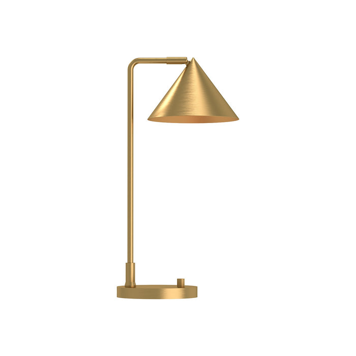 Alora TL485020BG One Light Table Lamp, Brushed Gold