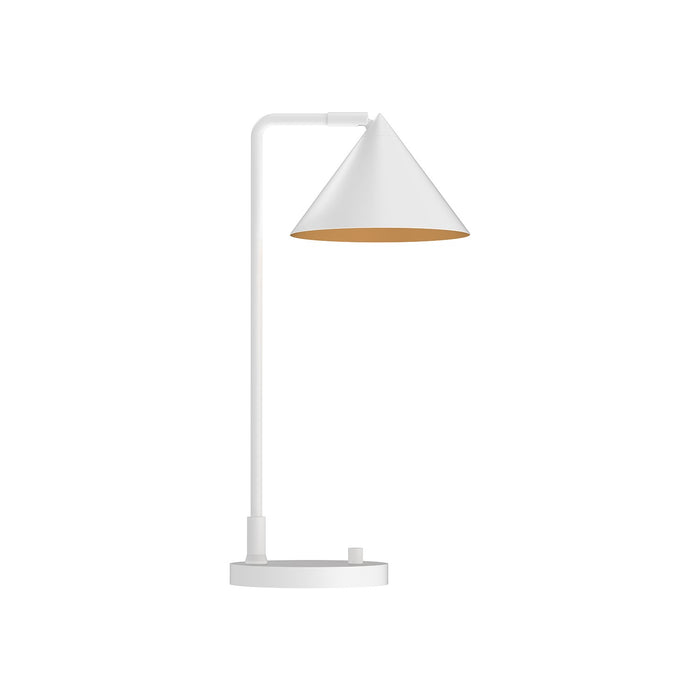 Alora TL485020WH One Light Table Lamp, White