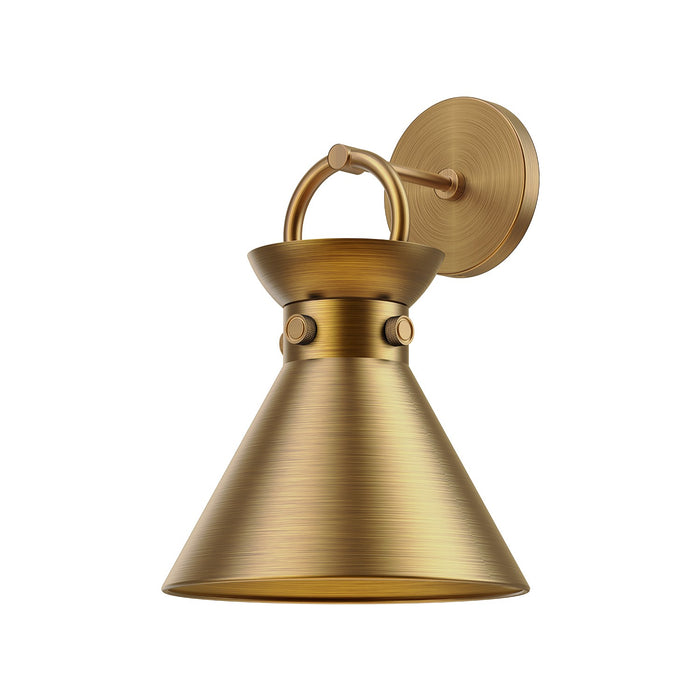 Alora WV412009AG One Light Wall Sconce, Aged Gold