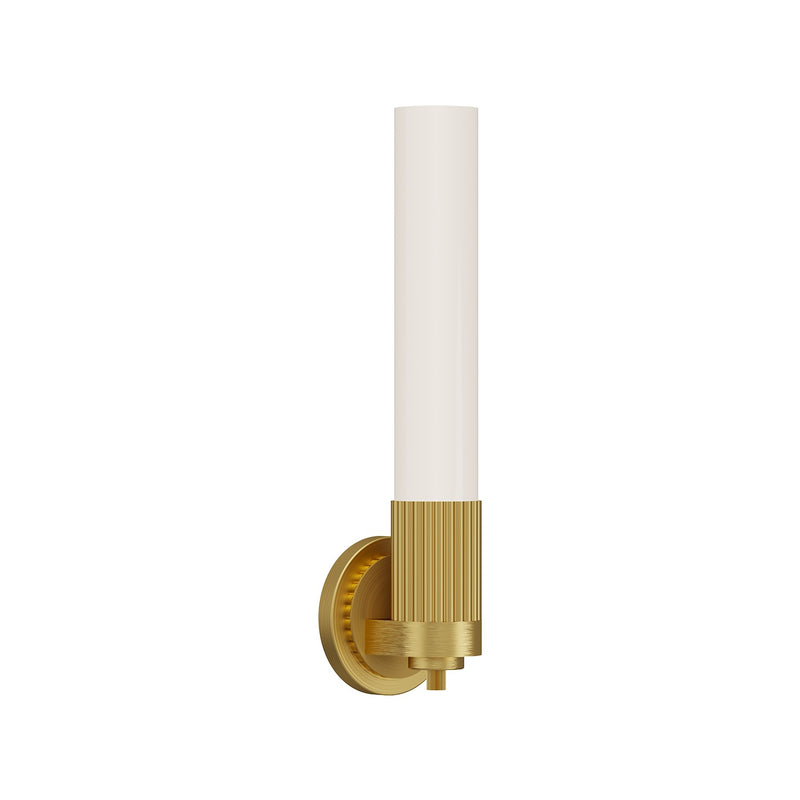 Alora WV416101BG One Light Wall Sconce, Brushed Gold