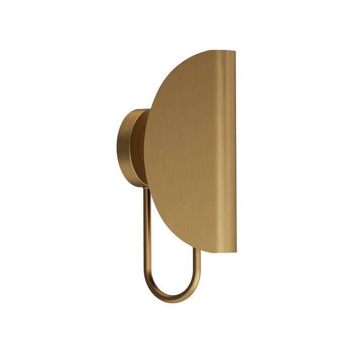 Alora WV450706AG One Light Wall Sconce, Aged Gold