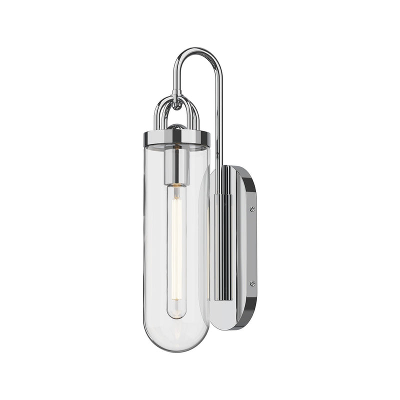 Alora WV461101CH One Light Wall Sconce, Chrome