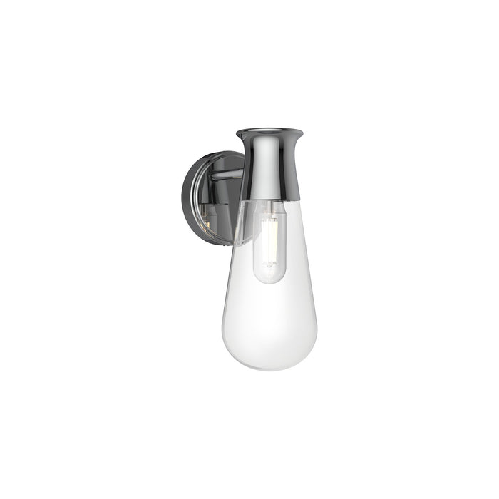 Alora WV464001CH One Light Wall Sconce, Chrome