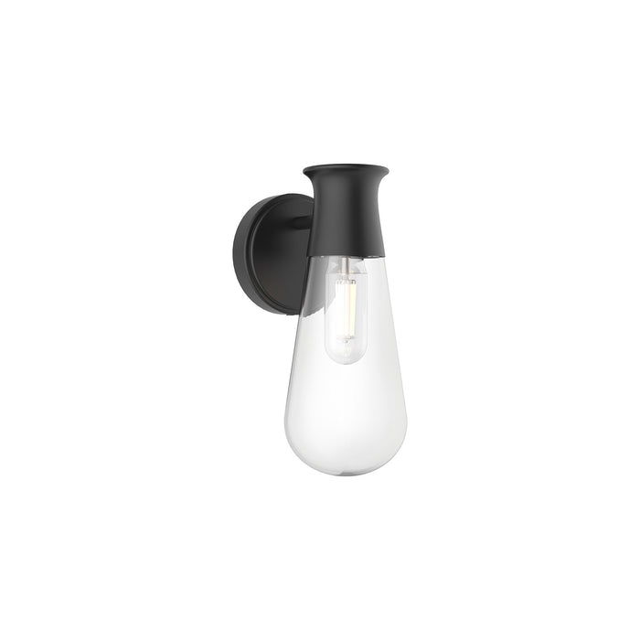 Alora WV464001MB One Light Wall Sconce, Matte Black