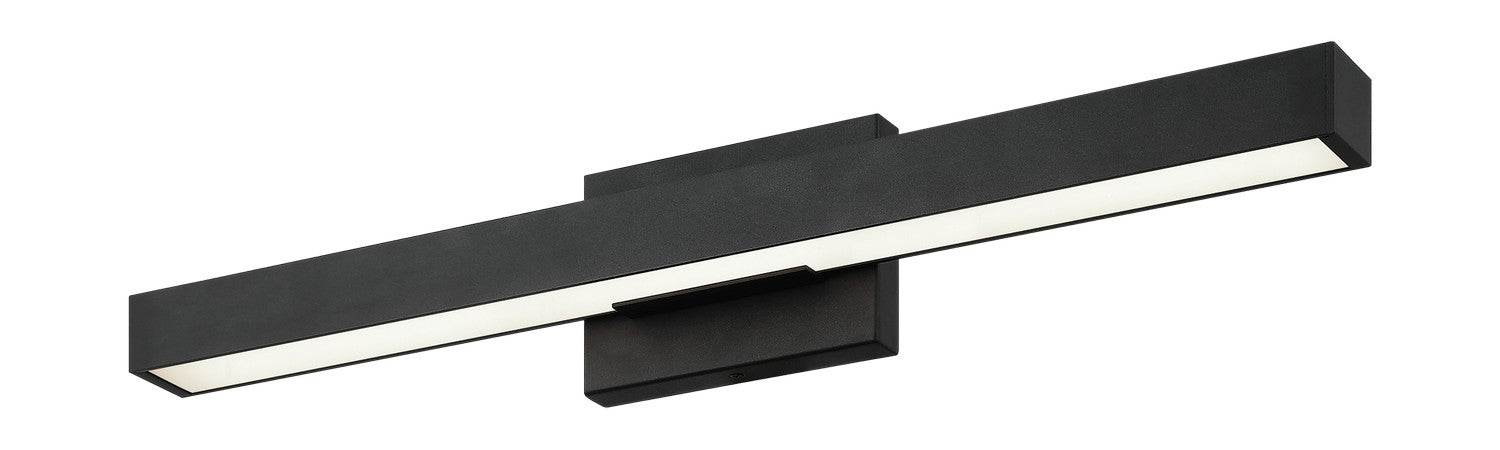 Matteo Lighting W80824MB LED Vanity, Matte Black
