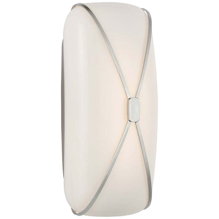 Visual Comfort Signature CD 2005PN-WG LED Bath, Polished Nickel