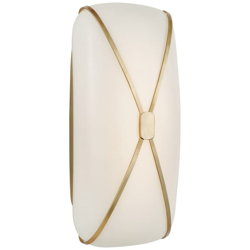 Visual Comfort Signature CD 2005SB-WG LED Bath, Soft Brass
