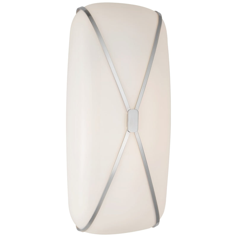 Visual Comfort Signature CD 2006PN-WG LED Bath, Polished Nickel