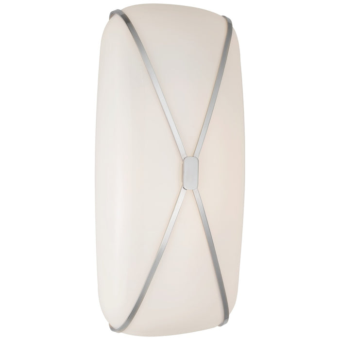 Visual Comfort Signature CD 2006PN-WG LED Bath, Polished Nickel